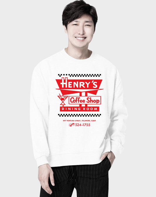 Henry's Coffee Shop Unisex Sweatshirt
