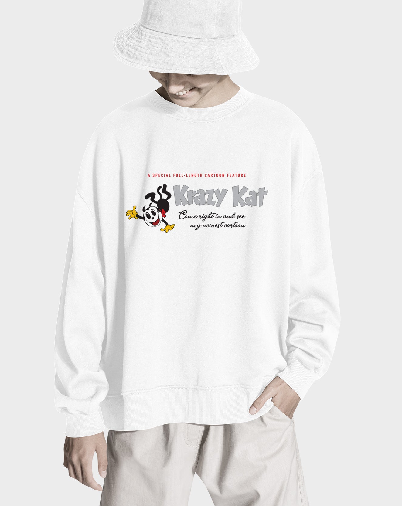 Krazy Kat Unisex Sweatshirt