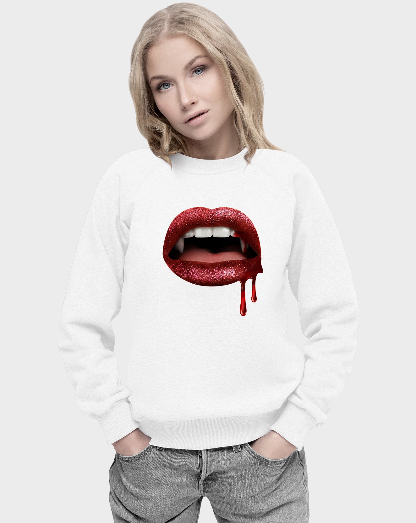 Love at First Bite Unisex Sweatshirt