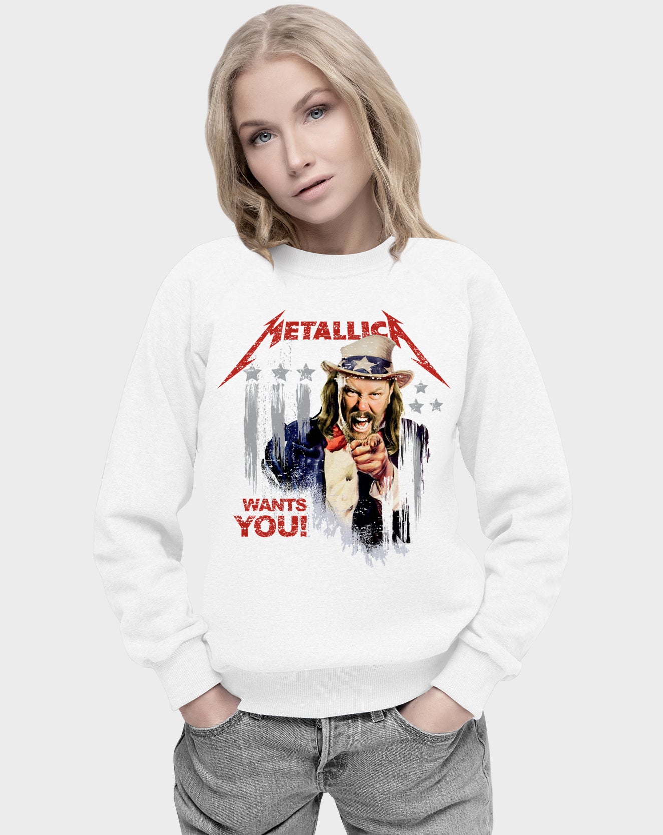 Metallica Wants You Unisex Sweatshirt