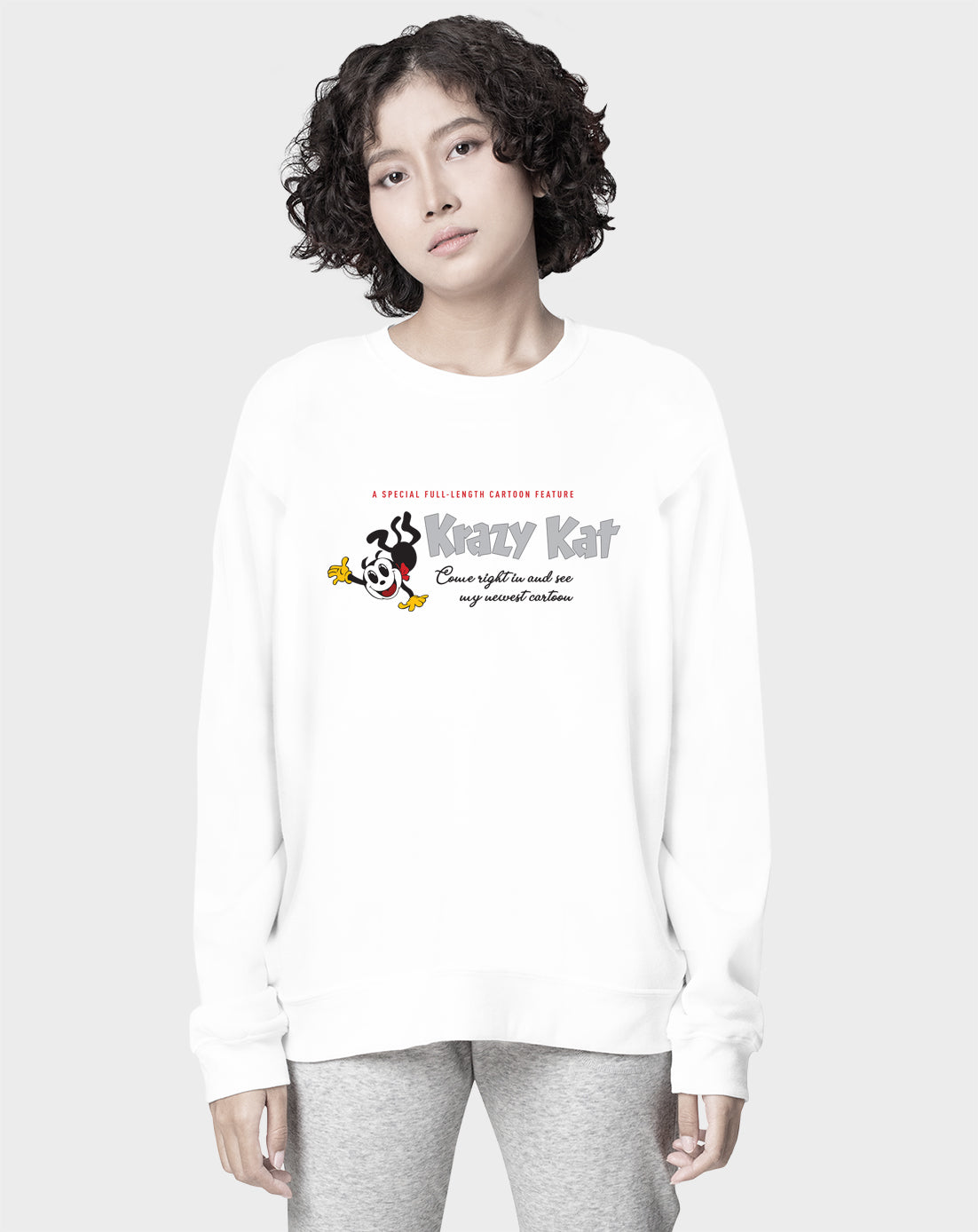 Krazy Kat Unisex Sweatshirt