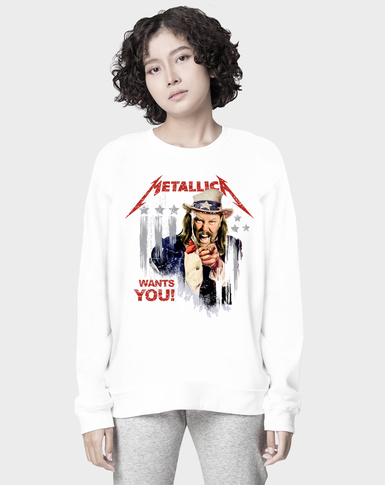 Metallica Wants You Unisex Sweatshirt