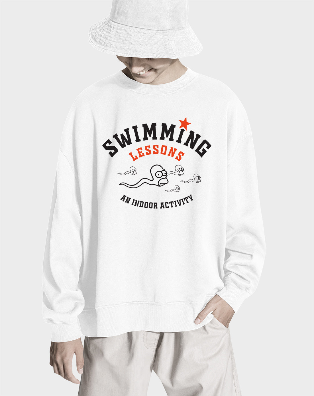 Swimming Lessons Unisex Sweatshirt