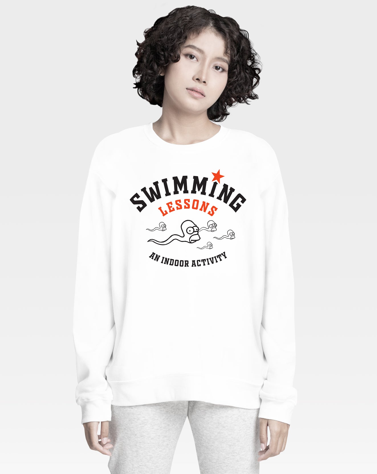 Swimming Lessons Unisex Sweatshirt