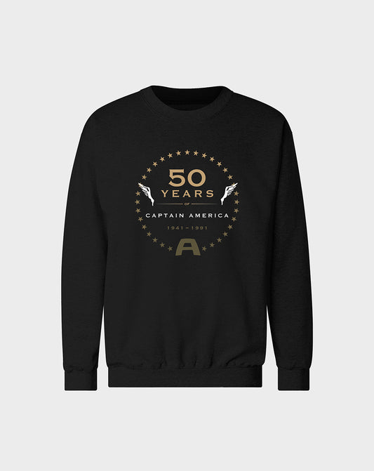 50 Yrs of Captain America Sweatshirt