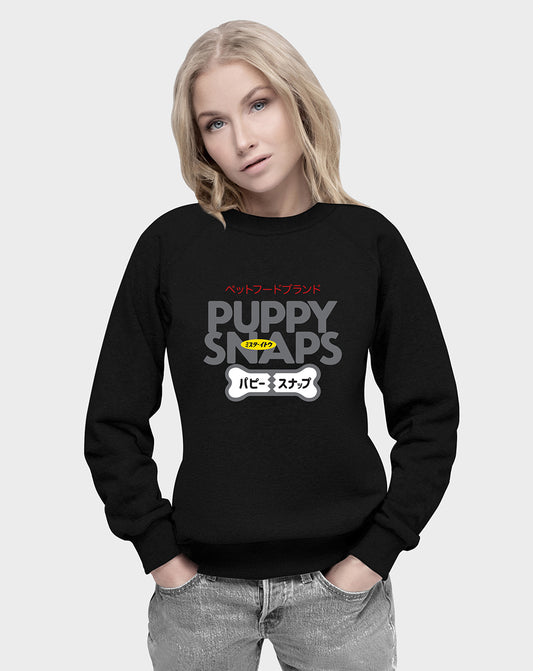 Puppy Snaps Unisex Sweatshirt