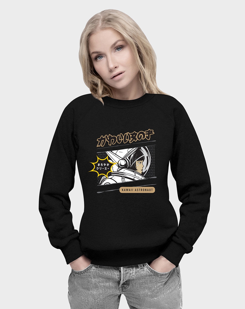 Kawaii Astronaut Unisex Sweatshirt