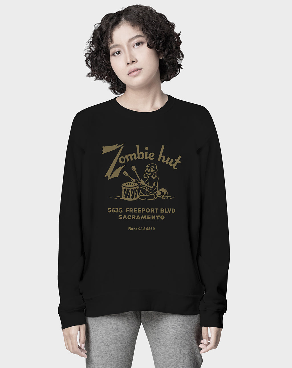 Zombie Hut Unisex Sweatshirt