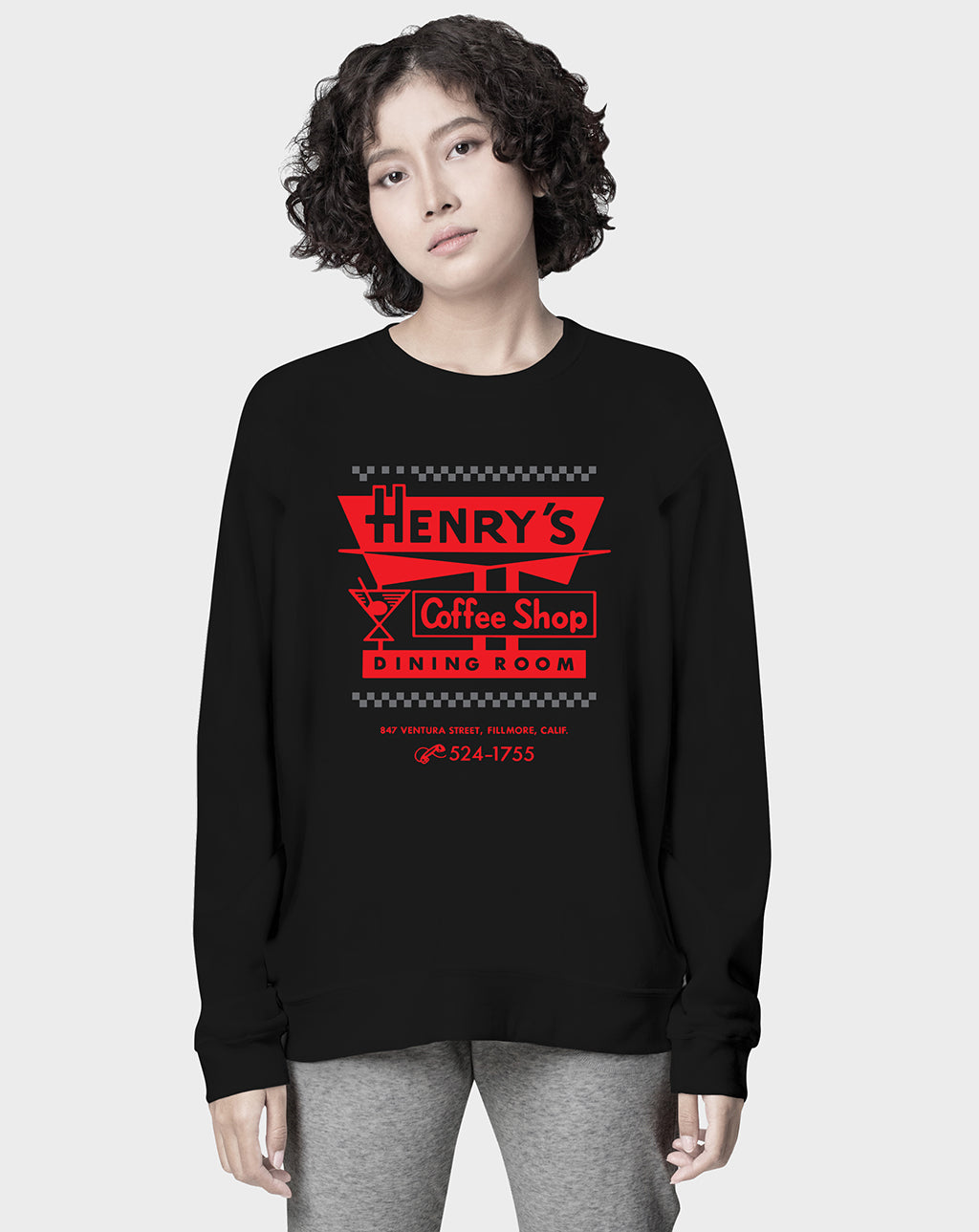 Henry's Coffee Shop Unisex Sweatshirt