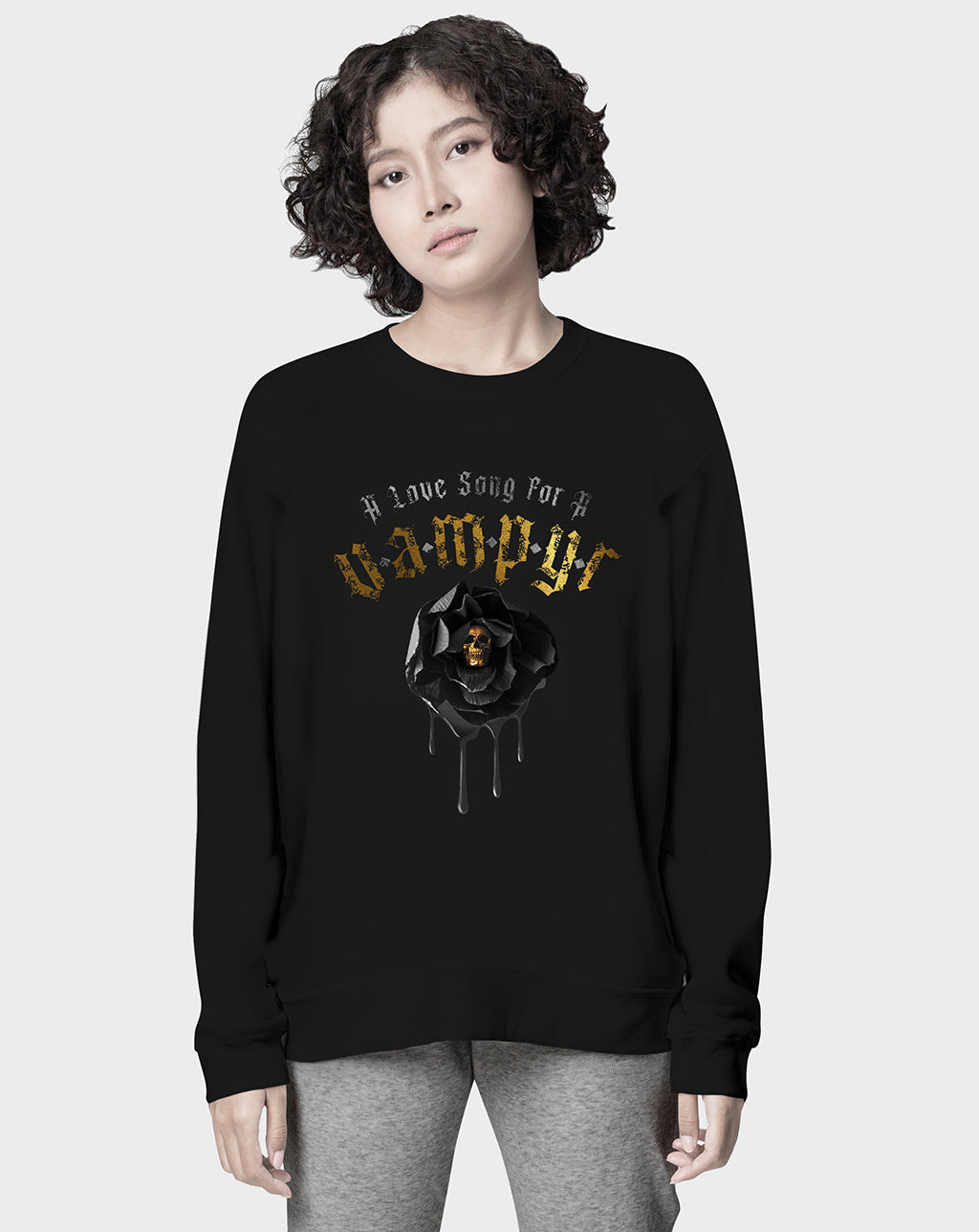 A Love Song for a Vampyr Sweatshirt