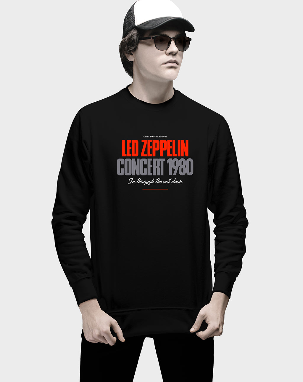 Led Zeppelin Concert 1980 Sweatshirt