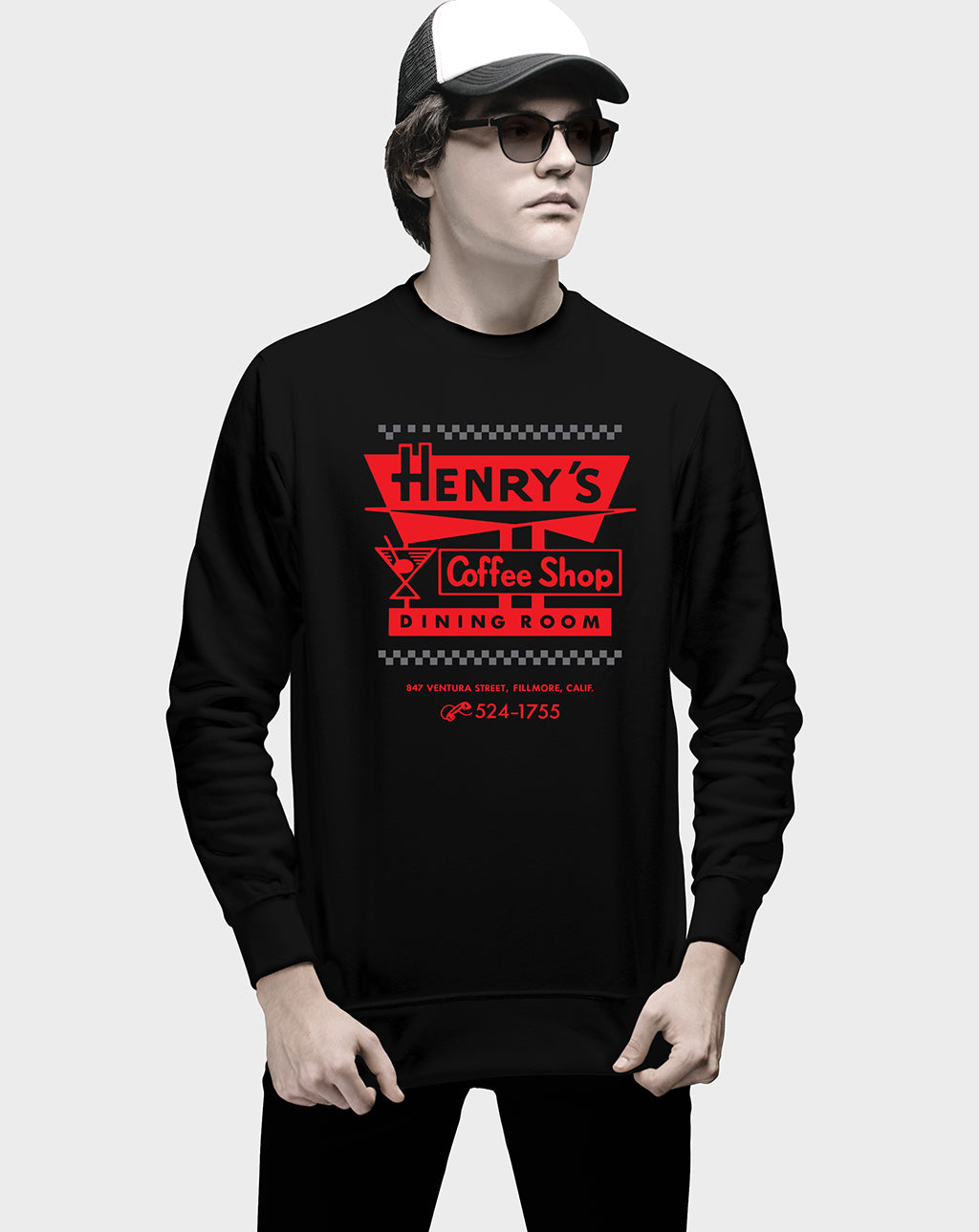 Henry's Coffee Shop Unisex Sweatshirt
