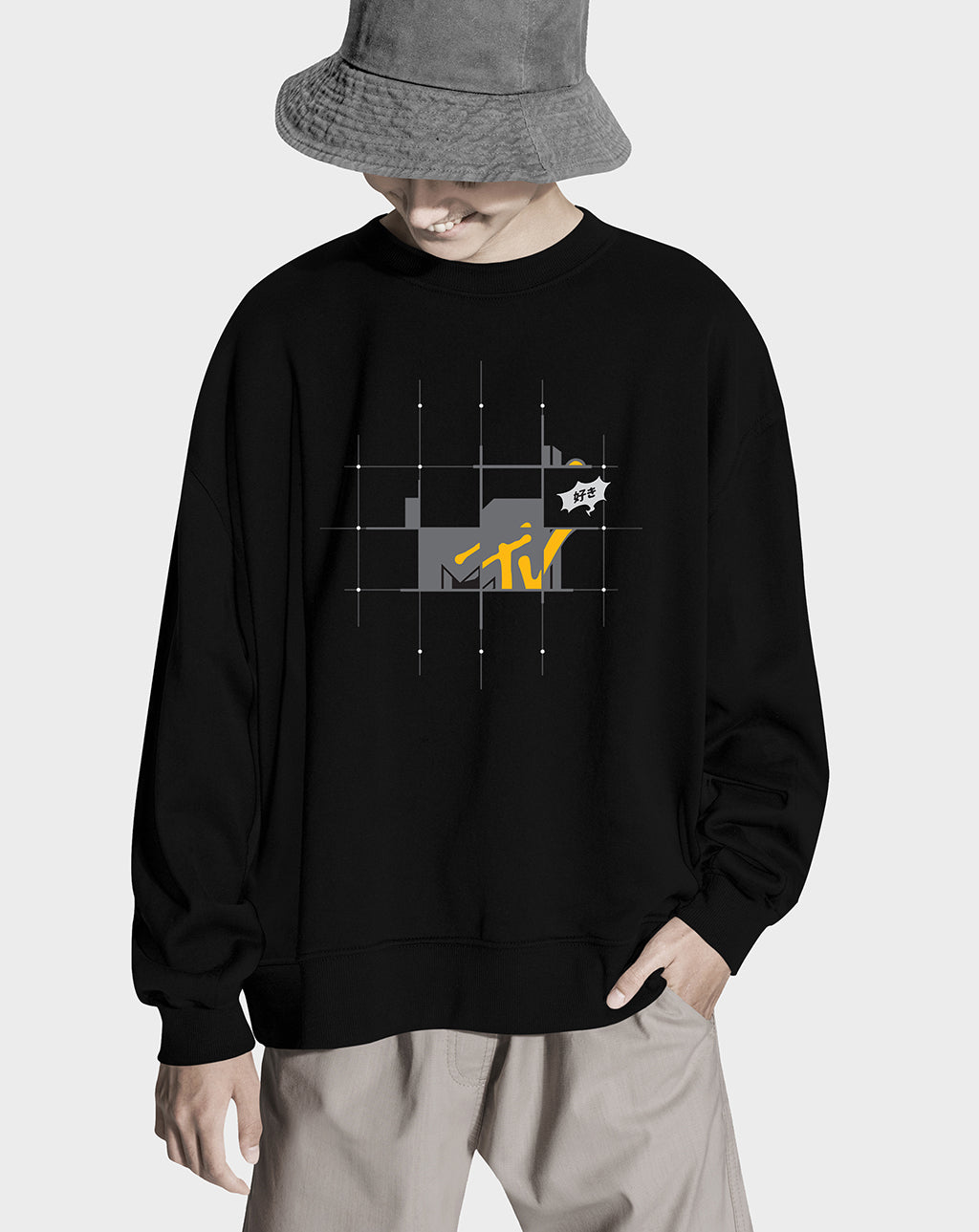 MTV Grid Unisex Sweatshirt