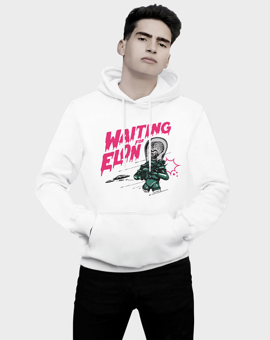 Waiting for Elon Unisex Hoodie