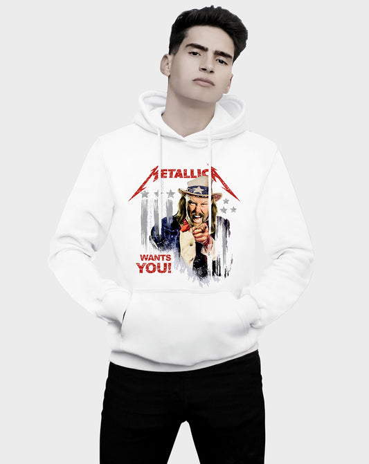 Metallica Wants You Unisex Hoodie