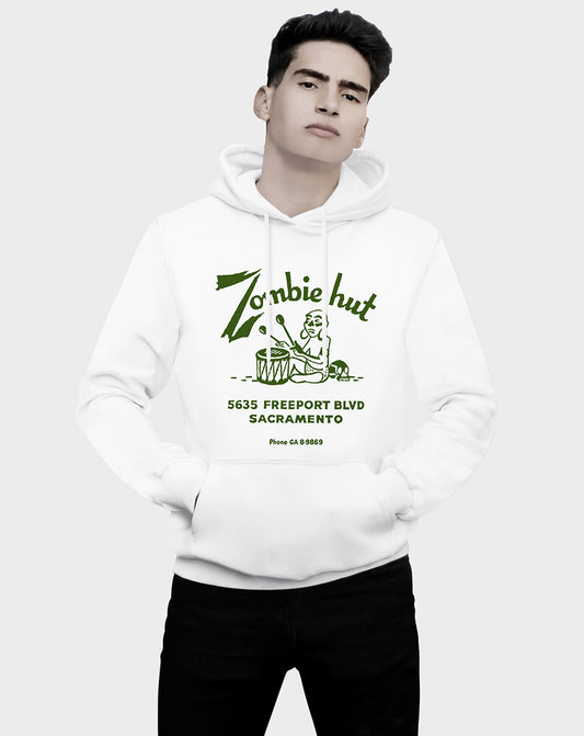 Zombie Hut Unisex Hoodie