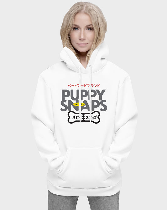 Puppy Snaps Unisex Hoodie