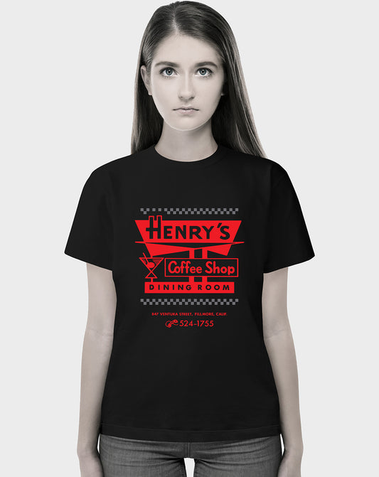 Henry's Coffee Shop Unisex Tee