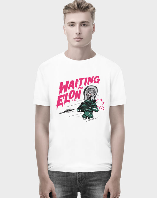 Waiting for Elon Unisex Tee