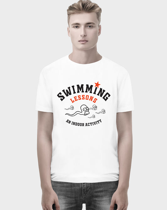 Swimming Lessons Unisex Tee